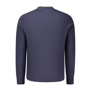 Hugo Boss Blue Wool Sweatshirt