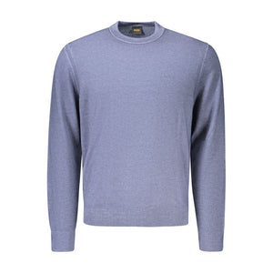 Hugo Boss Blue Wool Sweatshirt