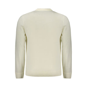 Hugo Boss White Wool Sweatshirt