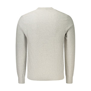 Hugo Boss Gray Cotton Sweatshirt