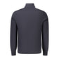 Hugo Boss Blue Cotton Turtleneck