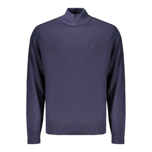 Hugo Boss Blue Wool Men's Sweater