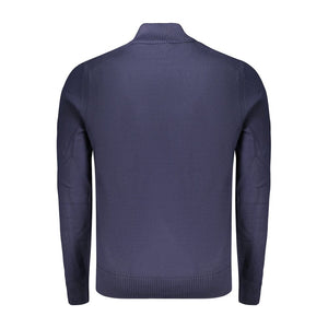 Hugo Boss Blue Wool Men's Sweater