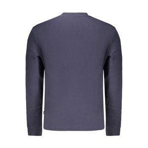 Hugo Boss Blue Cotton Mens Shirt