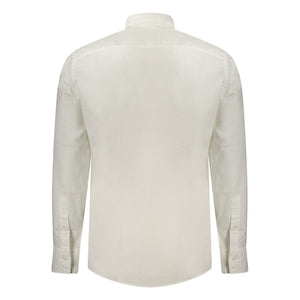 Hugo Boss White Cotton Men's Shirt