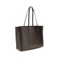 Tory Burch Brown Calf Leather Bos Taurus Handbag