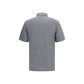 Brunello Cucinelli Gray Cotton Polo Shirt