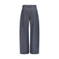 Brunello Cucinelli Blue Cotton High-Waisted Jean