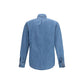 Brunello Cucinelli Blue Denim Shirt
