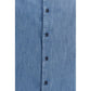 Brunello Cucinelli Blue Denim Shirt