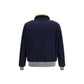 Brunello Cucinelli Blue Cashmere Full-Length Jacket