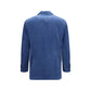 Brunello Cucinelli Blue Cotton Blazer