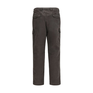Brunello Cucinelli Brown Cotton Casual Pants