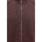 Brunello Cucinelli Bordeaux Cashmere Cardigan