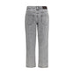 Brunello Cucinelli Gray Cotton Straight-Leg Jeans