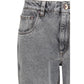 Brunello Cucinelli Gray Cotton Straight-Leg Jeans