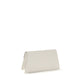 Alexander McQueen White Calf Leather Bos Taurus Shoulder Bag