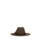 Brunello Cucinelli Brown Eco Fabric Fedora