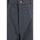 Brunello Cucinelli Gray Wool Oves Aries Dress Pants