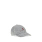 Brunello Cucinelli Gray Wool Oves Aries Cap (Baseball Hat)