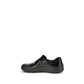 Prada Black Calf Leather Bos Taurus Slip-On Loafers