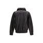 Balenciaga Black Lamb Ovis Aries Leather Jacket