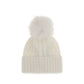 Moncler White Wool Oves Aries Beanie