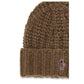 Moncler Grenoble Brown Alpaca Vicugna Pacos Beanie