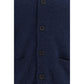 Prada Blue Cashmere Cardigan