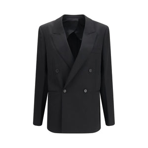 Fendi Black Wool Oves Aries Blazer