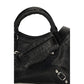 Balenciaga Black Lamb Ovis Aries Shoulder Bag