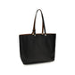 Valentino Garavani Black Calf Leather Bos Taurus Shoulder Bag