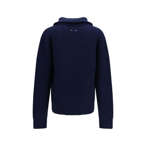 Balenciaga Blue Wool Oves Aries Sweatshirt