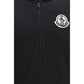 Moncler Black Cotton Sweatshirt