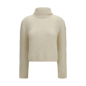 Moncler Beige Wool Oves Aries Turtleneck