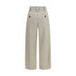 Brunello Cucinelli Beige Wool Oves Aries Dress Pants