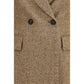 Brunello Cucinelli Beige Wool Oves Aries Full-Length Jacket