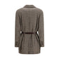 Brunello Cucinelli Beige Mohair Blazer