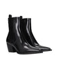 Christian Dior Black Leather Ankle Boots