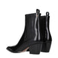 Christian Dior Black Leather Ankle Boots