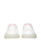 Versace White Leather Low Top Sneakers