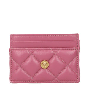 Versace Pink Leather Cardholder