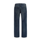 The Row Blue Cotton Relaxed Fit Jeans