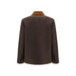 Valentino Garavani Brown Wool Oves Aries Full-Length Jacket