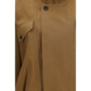 Saint Laurent Brown Cotton Bomber