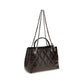 Tory Burch Brown Calf Leather Bos Taurus Shoulder Bag