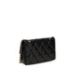 Tory Burch Black Lamb Ovis Aries Shoulder Bag