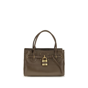Chloé Brown Buffalo Leather Shoulder Bag