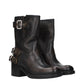 Chloé Black Leather Ankle Boots