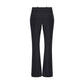 Alexander McQueen Black Acetate Flared Pants